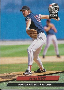 1992 Fleer Ultra Baseball Card #315 Peter Hoy