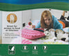 PetSafe Small 2-Way Interior Locking Cat Door, White
