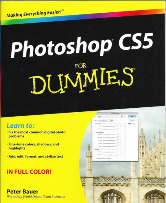 Photoshop CS5 For Dummies - Condition Good