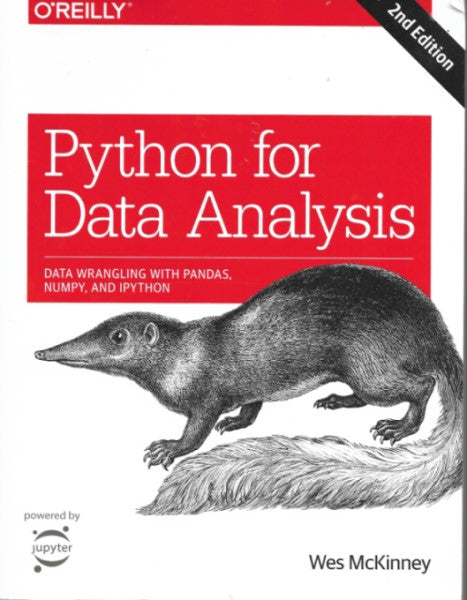 Python for Data Analysis: Data Wrangling with Pandas, NumPy, and Ipython, 2nd ed