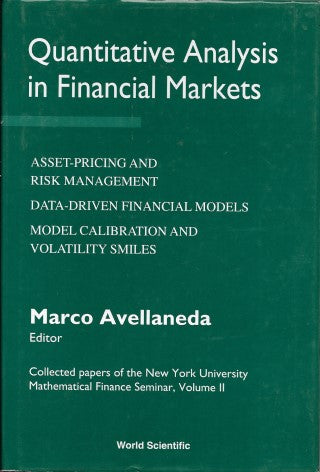 Quantitative Analysis in Financial Markets
