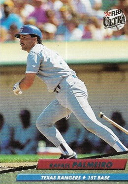 1992 Fleer Ultra Baseball Card #136 Rafael Palmeiro