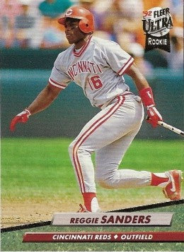1992 Fleer Ultra Baseball Card #486 Reggie Sanders