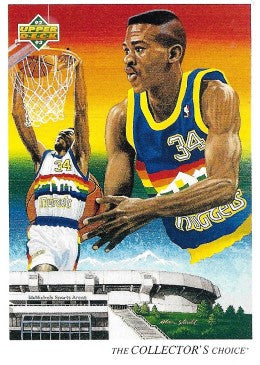 1992-93 Upper Deck Basketball Card #51 Reggie Williams - Collector's Choice