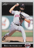 1992 Leaf Baseball Card #34 Rick Aguilera