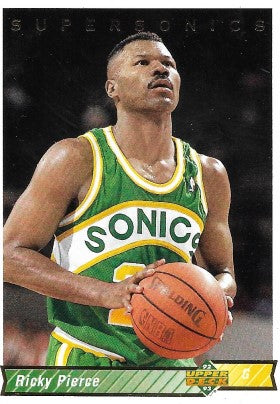 1992-93 Upper Deck Basketball Card #273 Ricky Pierce