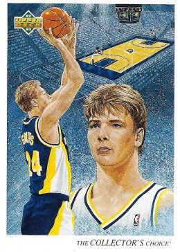 1992-93 Upper Deck Basketball Card #52 Rik Smits - Collector's Choice