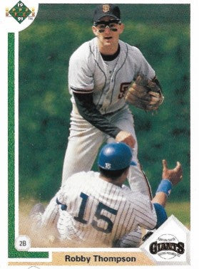 1991 Upper Deck Baseball Card #178 Robby Thompson