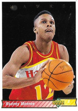 1992-93 Upper Deck Basketball Card #30 Rodney Monroe