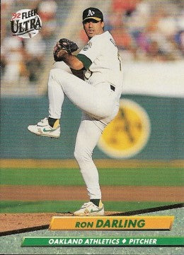 1992 Fleer Ultra Baseball Card #111 Ron Darling