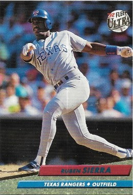 1992 Fleer Ultra Baseball Card #142 Ruben Sierra