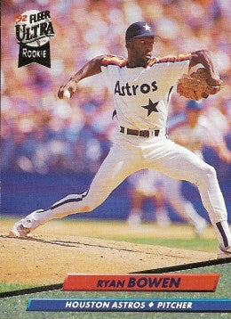 1992 Fleer Ultra Baseball Card #488 Ryan Bowen