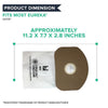 Think Crucial Replacement Vacuum Bags – Fits Models Eureka Sanitaire BV-2, Bulk Pack (10 Bags)