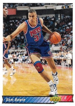 1992-93 Upper Deck Basketball Card #198 Sam Bowie