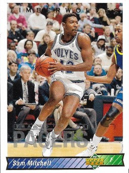 1992-93 Upper Deck Basketball Card #188 Sam Mitchell