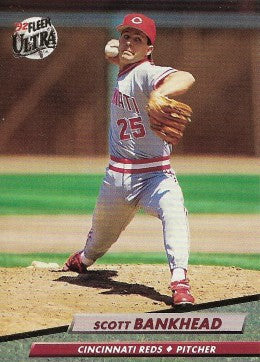 1992 Fleer Ultra Baseball Card #478 Scott Bankhead
