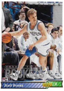 1992-93 Upper Deck Basketball Card #248 Scott Brooks