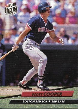 1992 Fleer Ultra Baseball Card #312 Scott Cooper