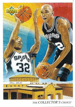 1992-93 Upper Deck Basketball Card #56 Sean Elliott - Collector's Choice