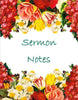 Sermon Notes: (Large 8,5 * 11) Journal Notebook