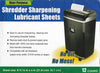 Nuova Shredder Sharpening & Lubricant Sheets 12ct