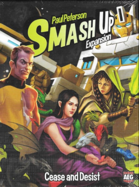 AEG Paul Peterson Smash Up: Cease & Desist Expansion Card Game