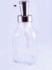 Soap Dispenser, Clear Glass Medium