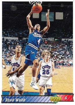 1992-93 Upper Deck Basketball Card #96 Spud Webb