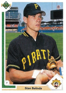 1991 Upper Deck Baseball Card #161 Stan Belinda