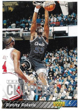 1992-93 Upper Deck Basketball Card #147 Stanley Roberts