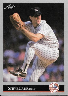 1992 Leaf Baseball Card #20 Steve Farr
