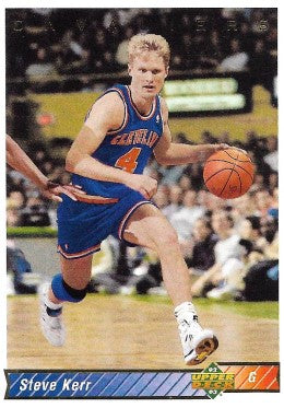 1992-93 Upper Deck Basketball Card #304 Steve Kerr