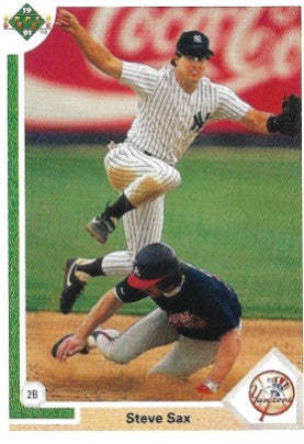 1991 Upper Deck Baseball Card #462 Steve Sax