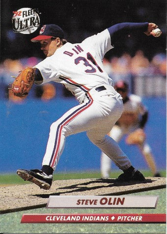 1992 Fleer Ultra Baseball Card #53 Steve Olin