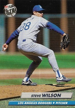 1992 Fleer Ultra Baseball Card #510 Steve Wilson