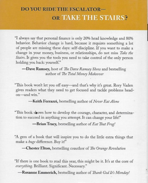 Take the Stairs: 7 Steps to Achieving True Success – Near New Express
