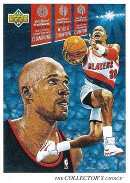 1992-93 Upper Deck Basketball Card #60 Terry Porter - Collector's Choice