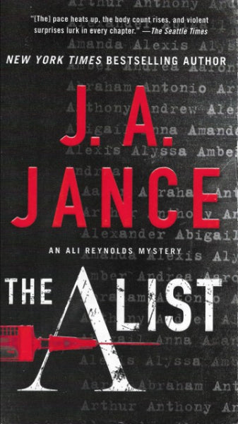 The A List  (Ali Reynolds Series)