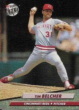 1992 Fleer Ultra Baseball Card #479 Tim Belcher