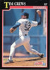 1991 Score Baseball Card #302 Tim Crews