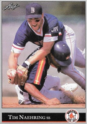 1992 Leaf Baseball Card #235 Tim Naehring