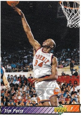 1992-93 Upper Deck Basketball Card #31 Tim Perry