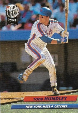 1992 Fleer Ultra Baseball Card #233 Todd Hundley