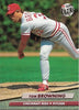 1992 Fleer Ultra Baseball Card #186 Tom Browning