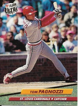 1992 Fleer Ultra Baseball Card #268 Tom Pagnozzi