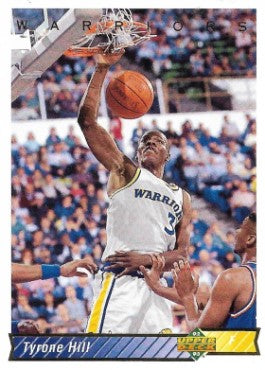 1992-93 Upper Deck Basketball Card #305 Tyrone Hill
