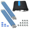 Upper Bounce Trampoline Safety Enclosure Set, Fits 14ft Round Trampoline Frame - Installs Outside the Frame