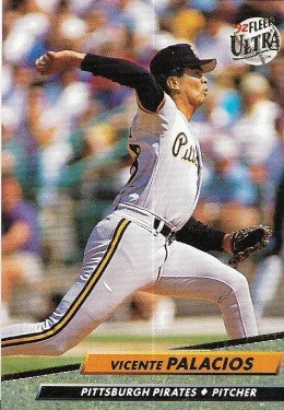 1992 Fleer Ultra Baseball Card #557 Vicente Palacios