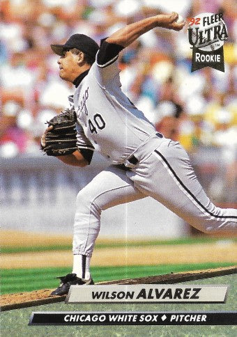 1992 Fleer Ultra Baseball Card #32 Wilson Alvarez