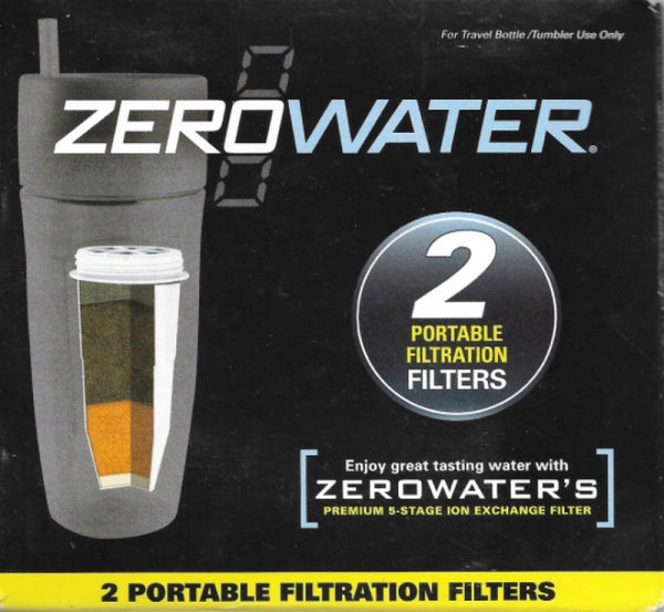 ZeroWater Tumbler Replacement Filters 2-Pack
